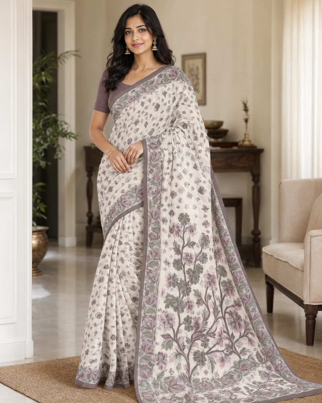 jamdani-1 Jamdani Saree new - Image 1